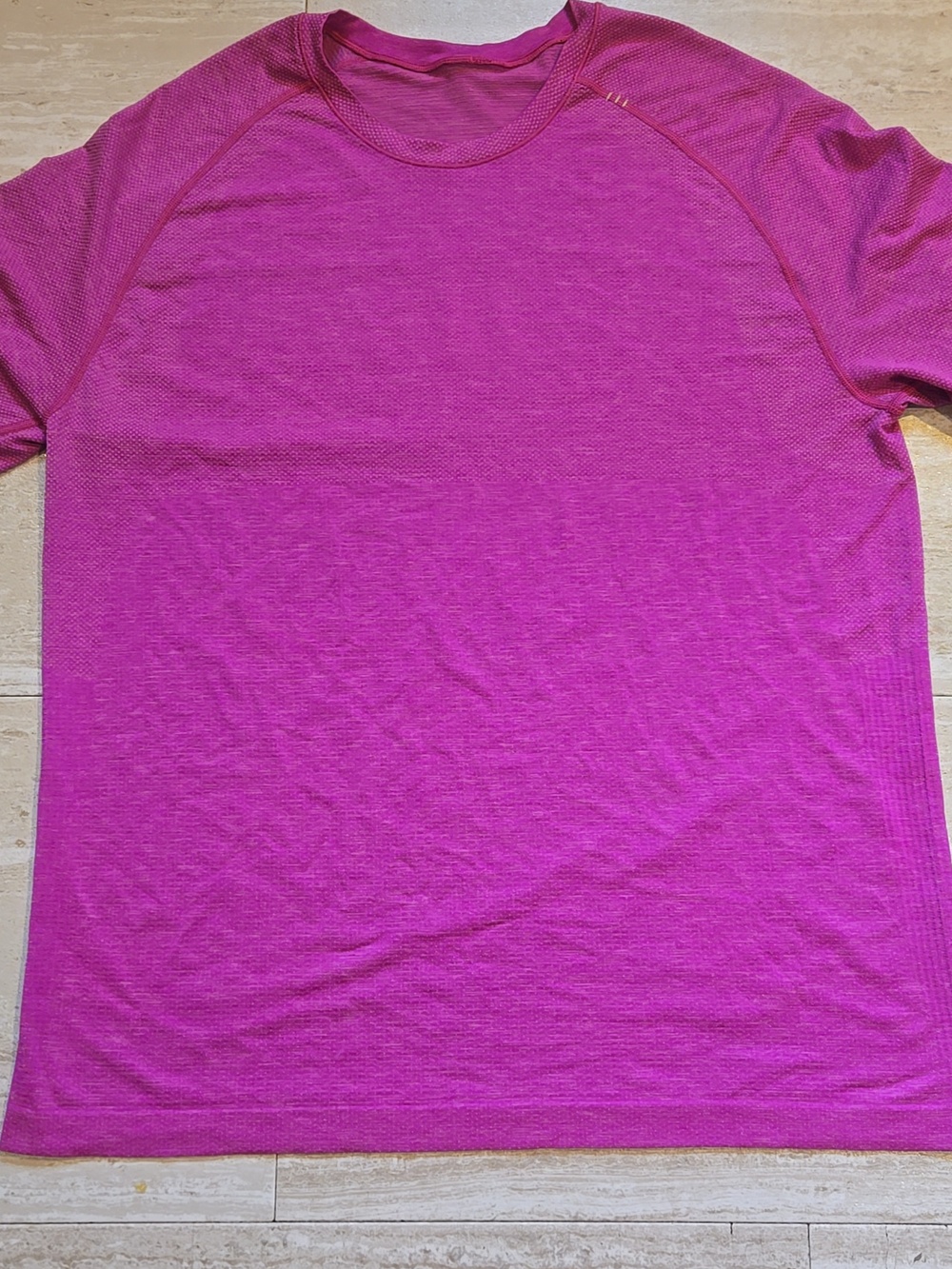 Lululemon Movement is Medicine Pink Leisure Tee